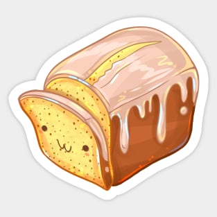 Cute Lemon Poppyseed Bread Sticker